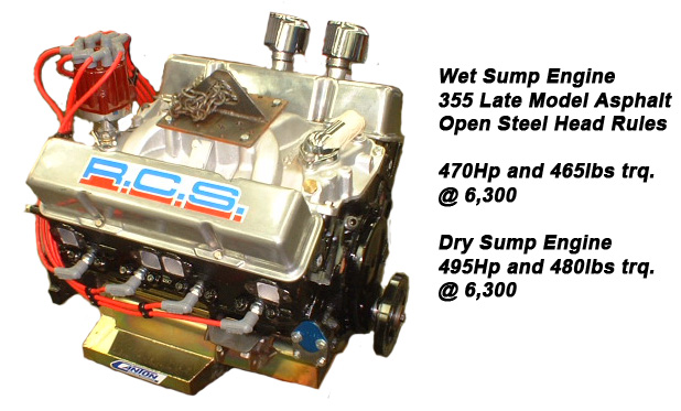 355 Asphalt Circle Track Engine